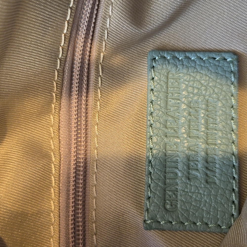NWOT Vera Pelle Leather Backpack - Picture 4 of 8